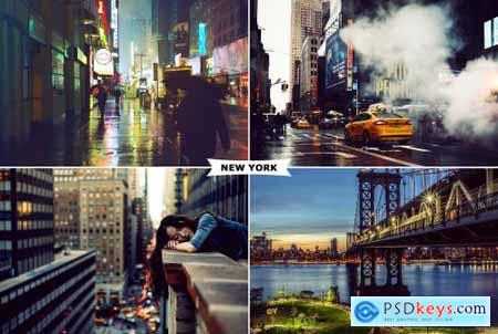 New York City Photoshop Action 4996873