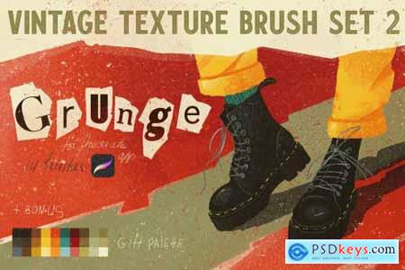 Vintage Texture Brushes 2 Grunge 5633066