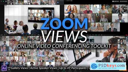 Zoom Views- Online Video Conferencing Toolkit 28972353