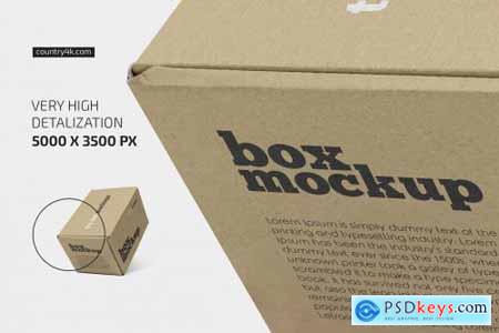 Paper Box Mockup Bundle 5637406