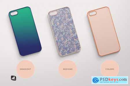Top View Phone Case Mockup 5081242