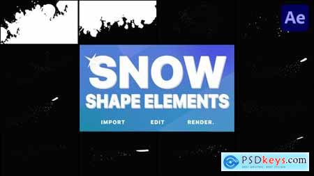 Magic Snow Elements - After Effects 29656728