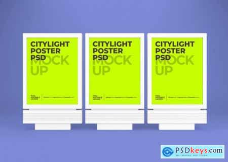 Citylight poster mockup