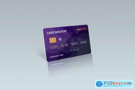 Credit card mockup