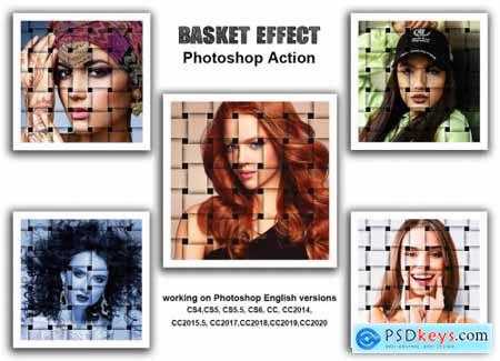 Basket Effect Photoshop Action 5464719