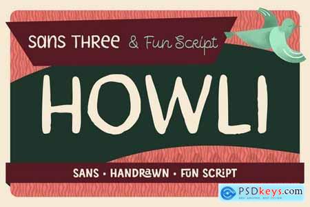 Howli Sans Three & Fun Script