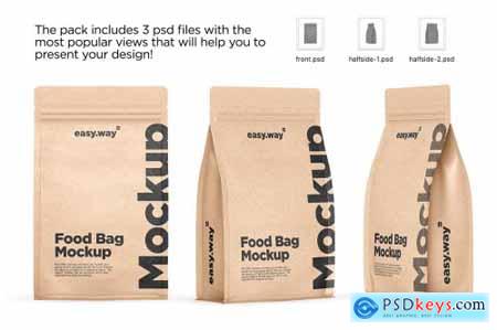 Paper Coffee Bag Mockup 5547171