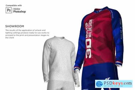 3D Mens Soccer Kit Long Sleeve 5366039