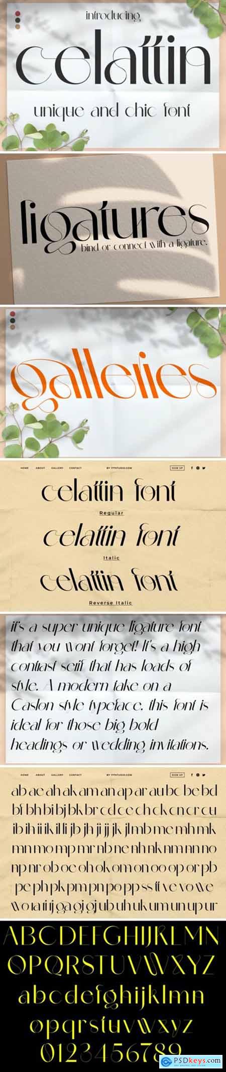 Celattin Font