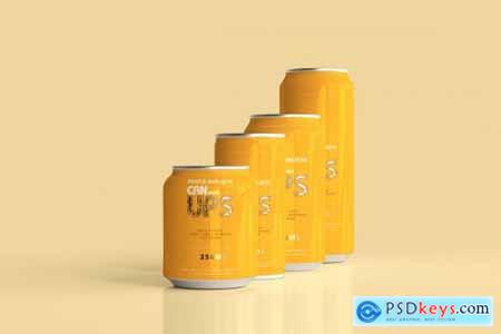50+ Aluminum Can Mockup Collection 5700912