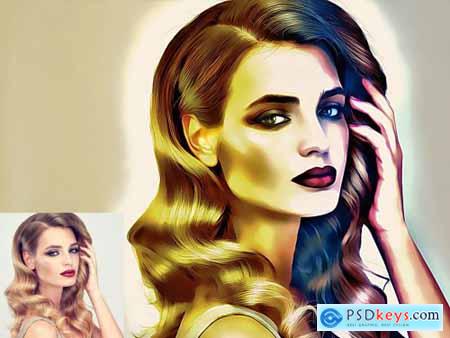 Digital Painting Photoshop Action 5649195