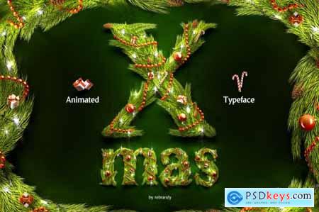 Christmas Animated Typeface 4164004