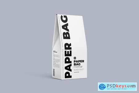 Paper Bag Mockup Half Side view 5225199