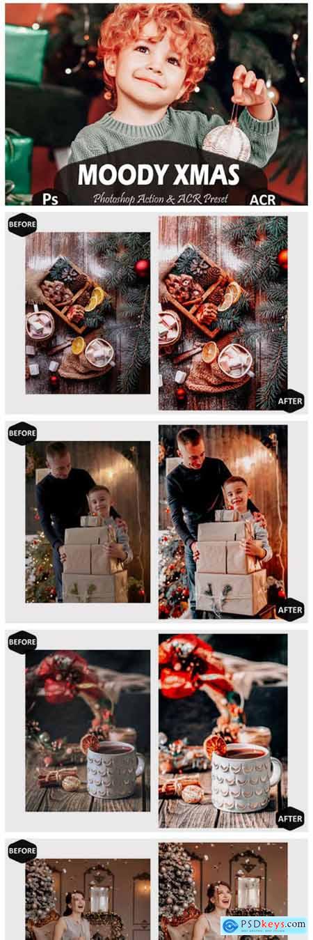 10 Moody Xmas Photoshop Actions and ACR 7099973