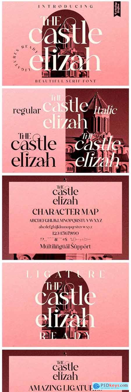 The Castle Elizah Font