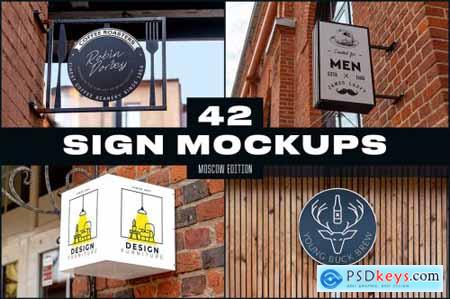 50 Signs & Boards Mockups 5538161