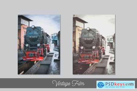 Creativemarket Vintage Look Photoshop Actions Pack 5721333