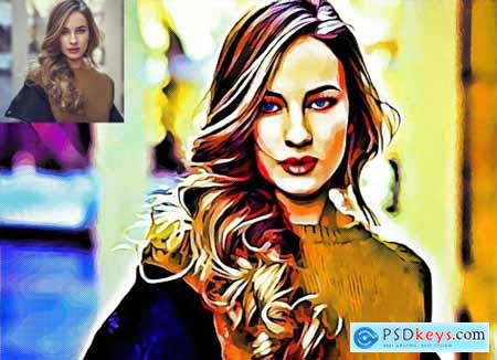 Creativemarket Comic Effect Photoshop Action 5183708