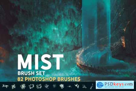 Mist Photoshop brush set 5273668