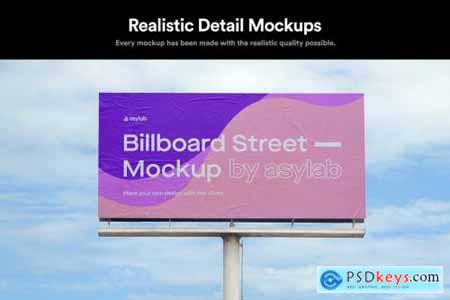 16 Billboard Street Mockups - PSD 5700025
