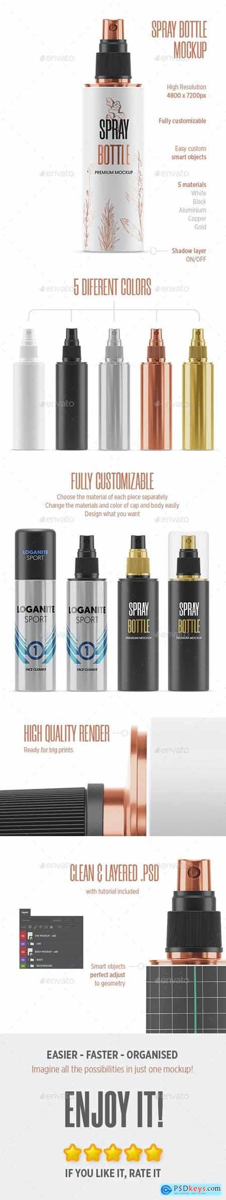 Spray Bottle MockUp - 29417382