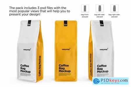 Coffee Bags PSD Mockups 5634584
