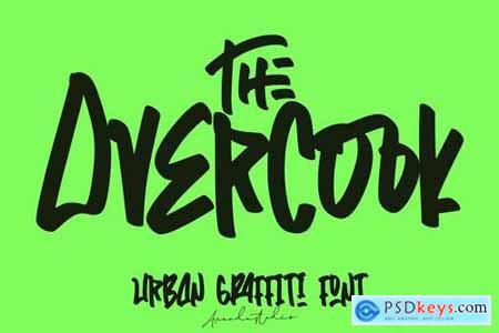 The Overcook Graffiti Font 5651403