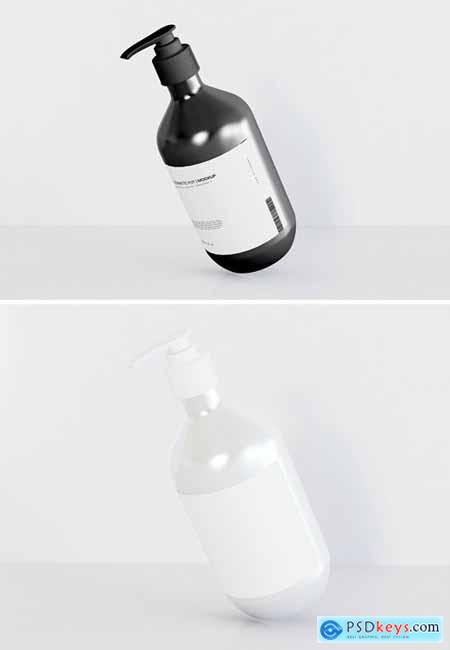 Dispenser Bottle Mockup