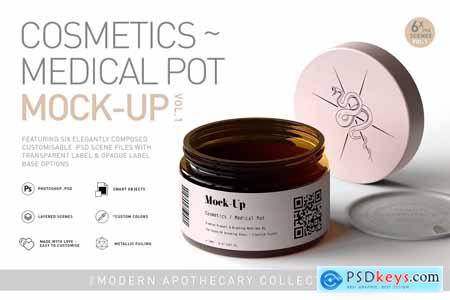 Amber Cosmetics Pot Mock-Up - Vol.1 5607993