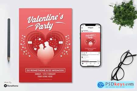 Valentines Party - Flyer KF
