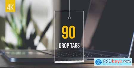 90 Drop Tags 19980498