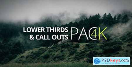 4K- Lower Third & Call Out Pack 14720443