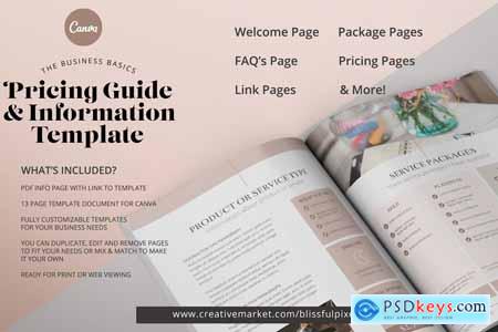 Pricing Guide & Info Template 5636467