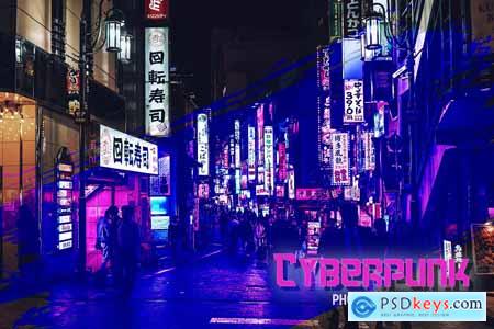 Cyberpunk - PSD action 5726360