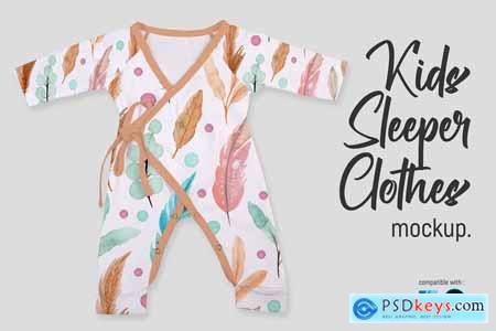 Kids Sleeper Clothes - Mockup 5751507