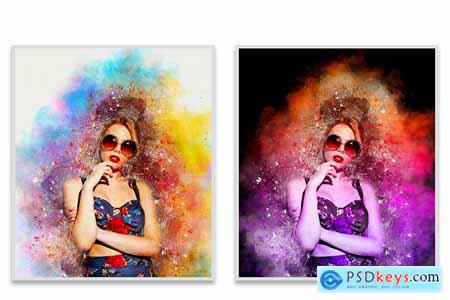 Color Dispersion Photoshop Action 5730753