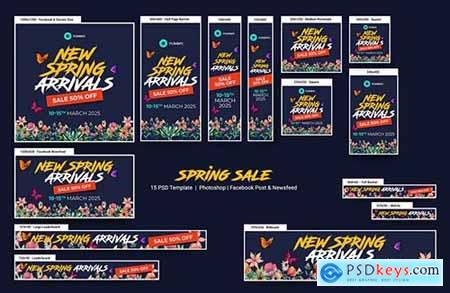 Spring Banners Ad