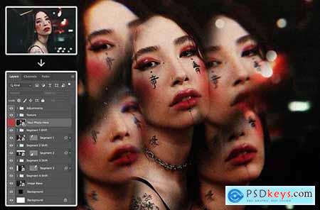Prism Photo Template
