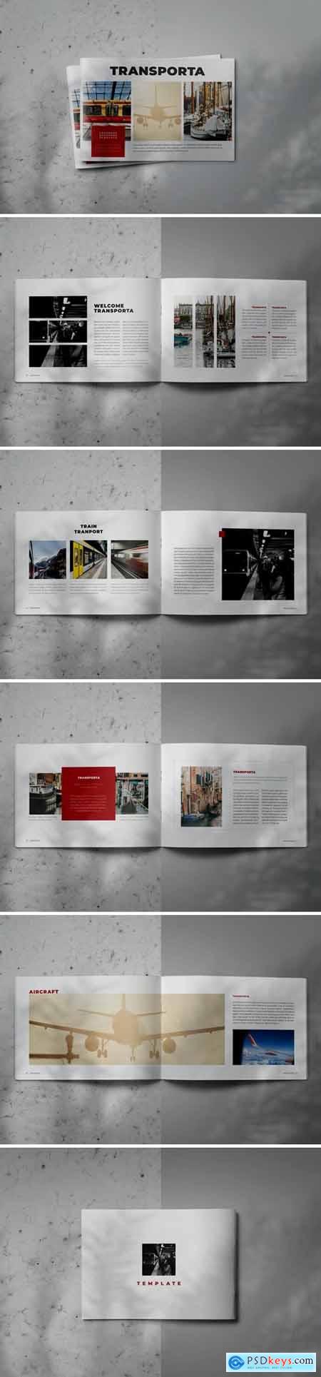 TRANSPORTA - Indesign Brochure Lookbook Template