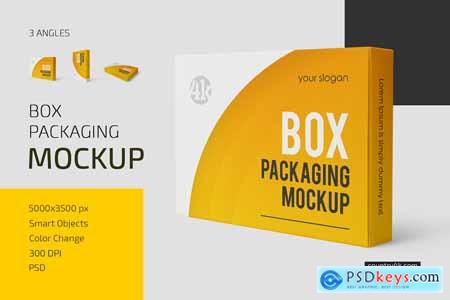 Box Packaging Mockup Set 5761624