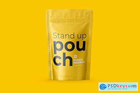 Stand Up Pouch Mockup Front view 5133210