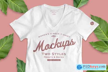 Realistic Blank T-shirt Mockups 5621608