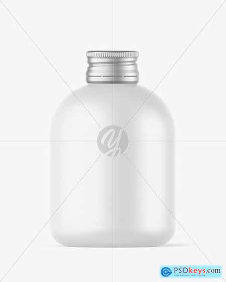 Matte Bottle w- Metallic Cap Mockup 73074
