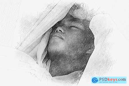Pencil Drawing Photo Effect 5776916