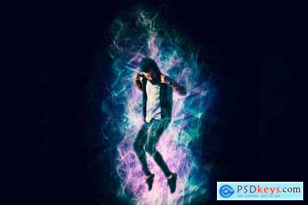 Color Smoke Effect Photoshop Action 5471748