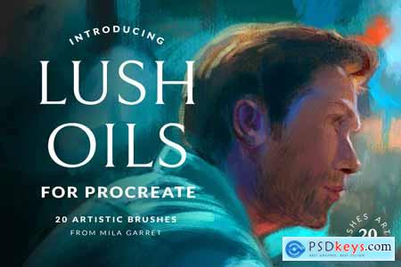 Lush Oils Procreate Painting Brushes 5389755