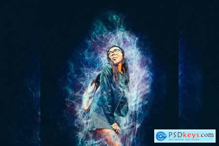 Color Smoke Effect Photoshop Action 5471748