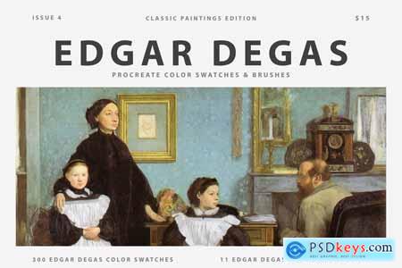 Edgar Degas Art Procreate Brushes 5474758