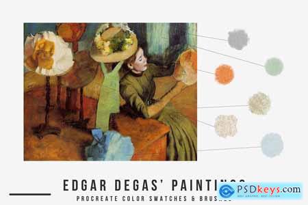 Edgar Degas Art Procreate Brushes 5474758