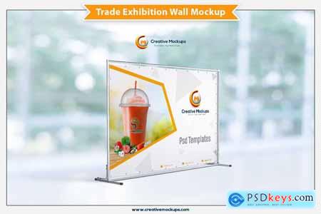 Trade Exhibition Wall Mockup 5670388